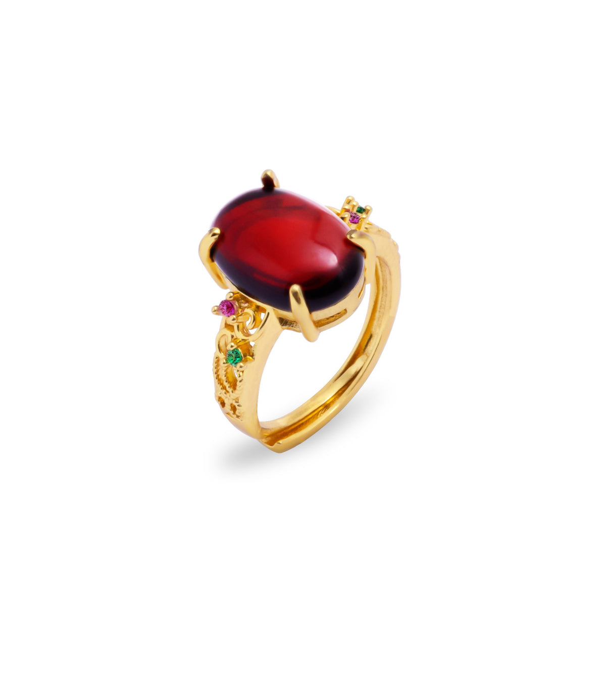 BAGUE SOLITAIRE MOLKA