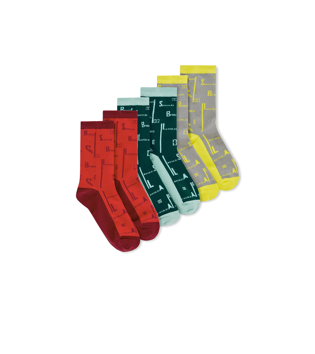 MONOGRAM SOCK BOX