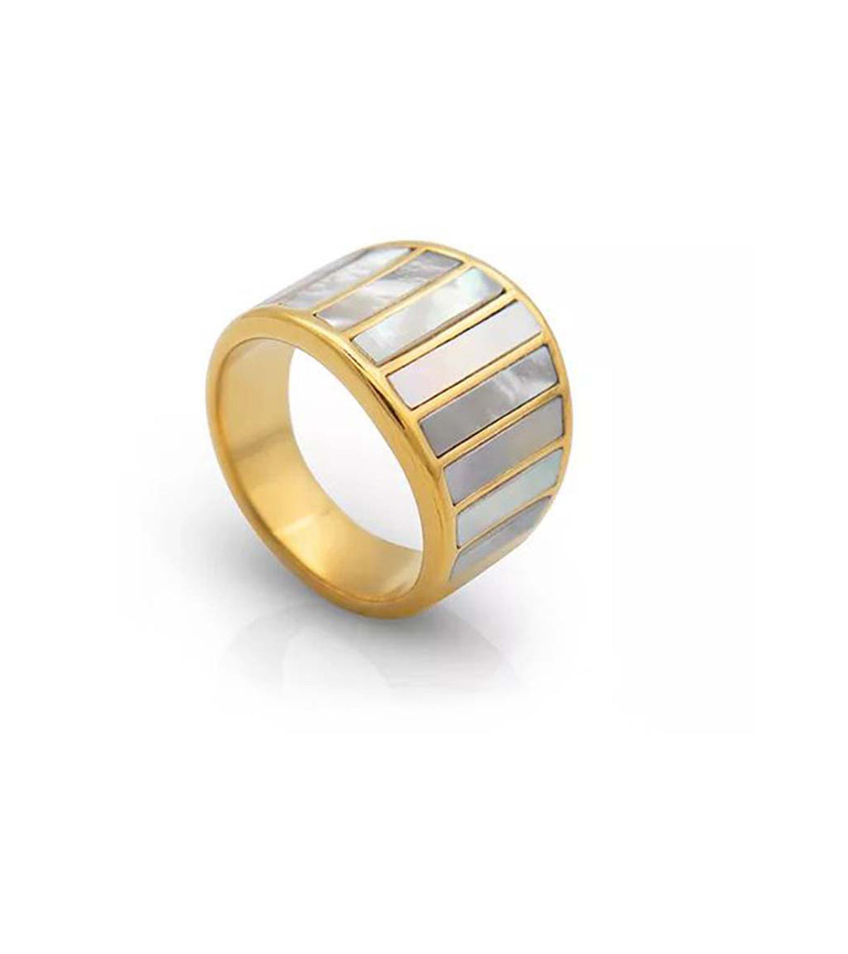 MOTHER OF PEARL 4 ANELLO PP