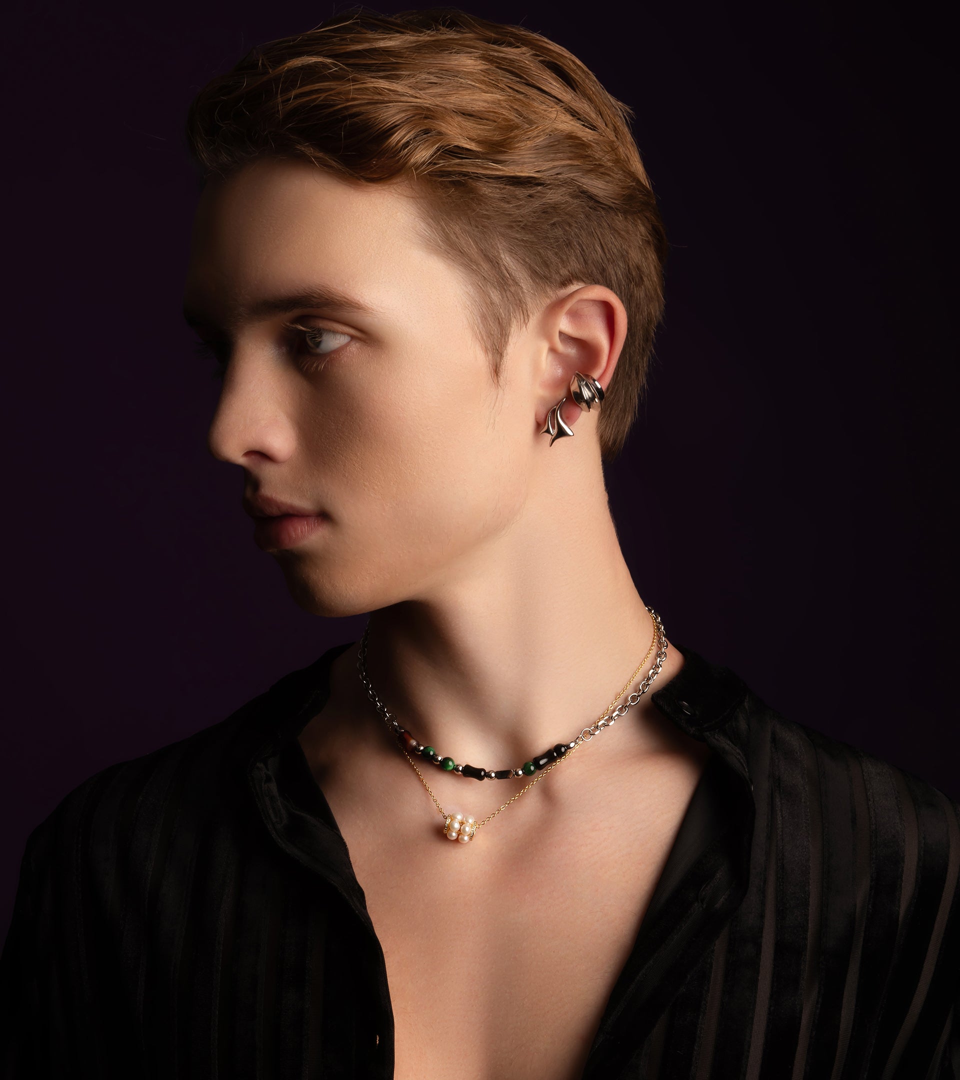 BOUCLES D'OREILLES POUR HOMME